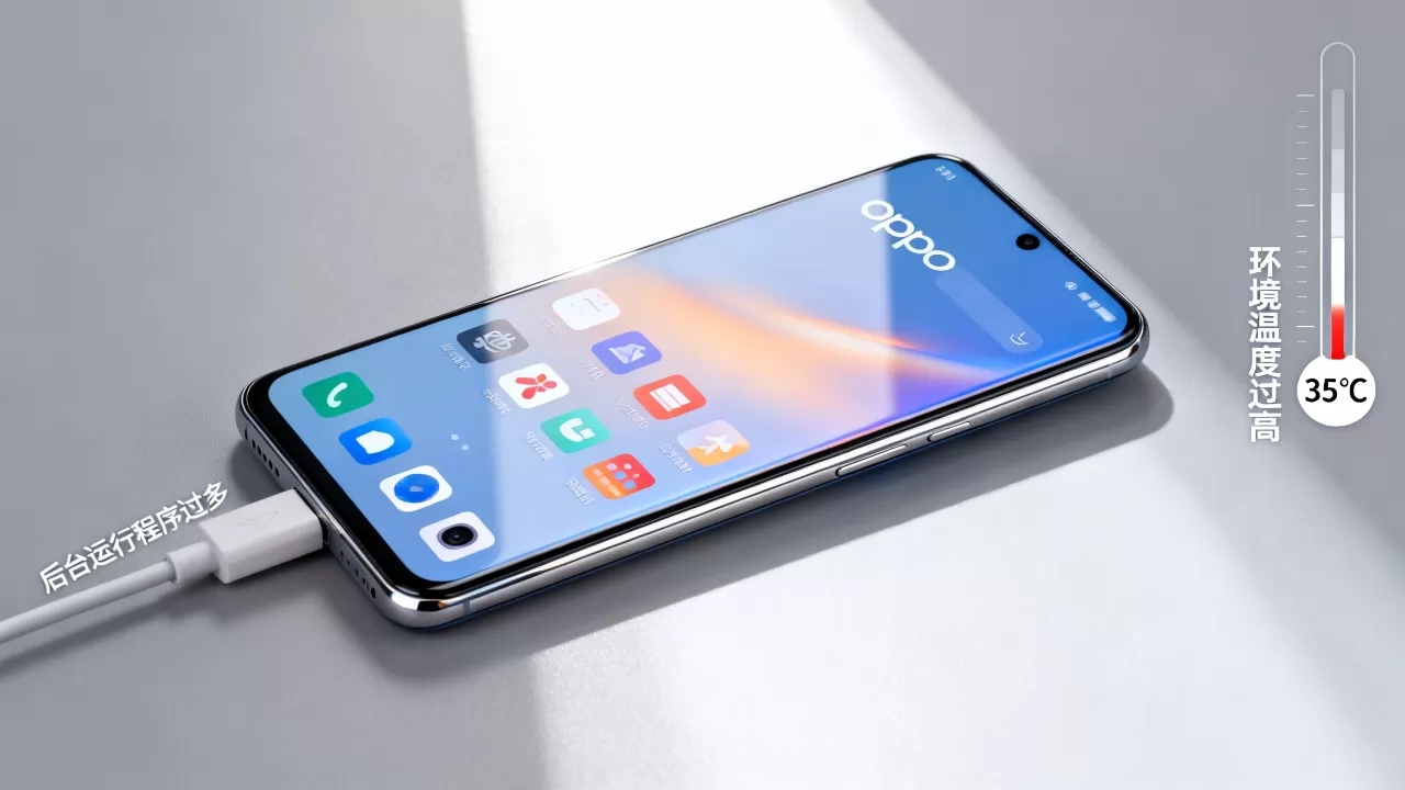 OPPO手机为什么发烫，手机发热严重怎么办