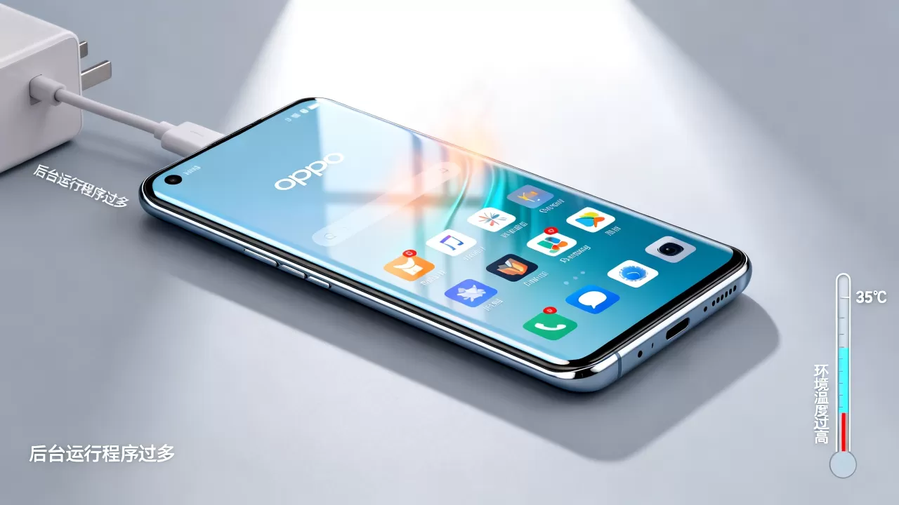 OPPO手机为什么发烫，手机发热严重怎么办