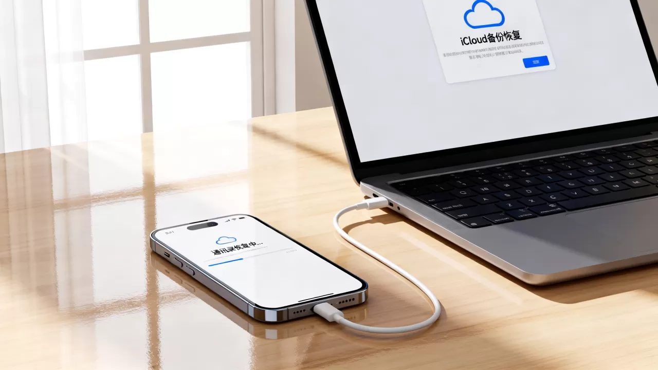 iphone电话通讯录没了怎么办啊，苹果手机通讯录恢复方法