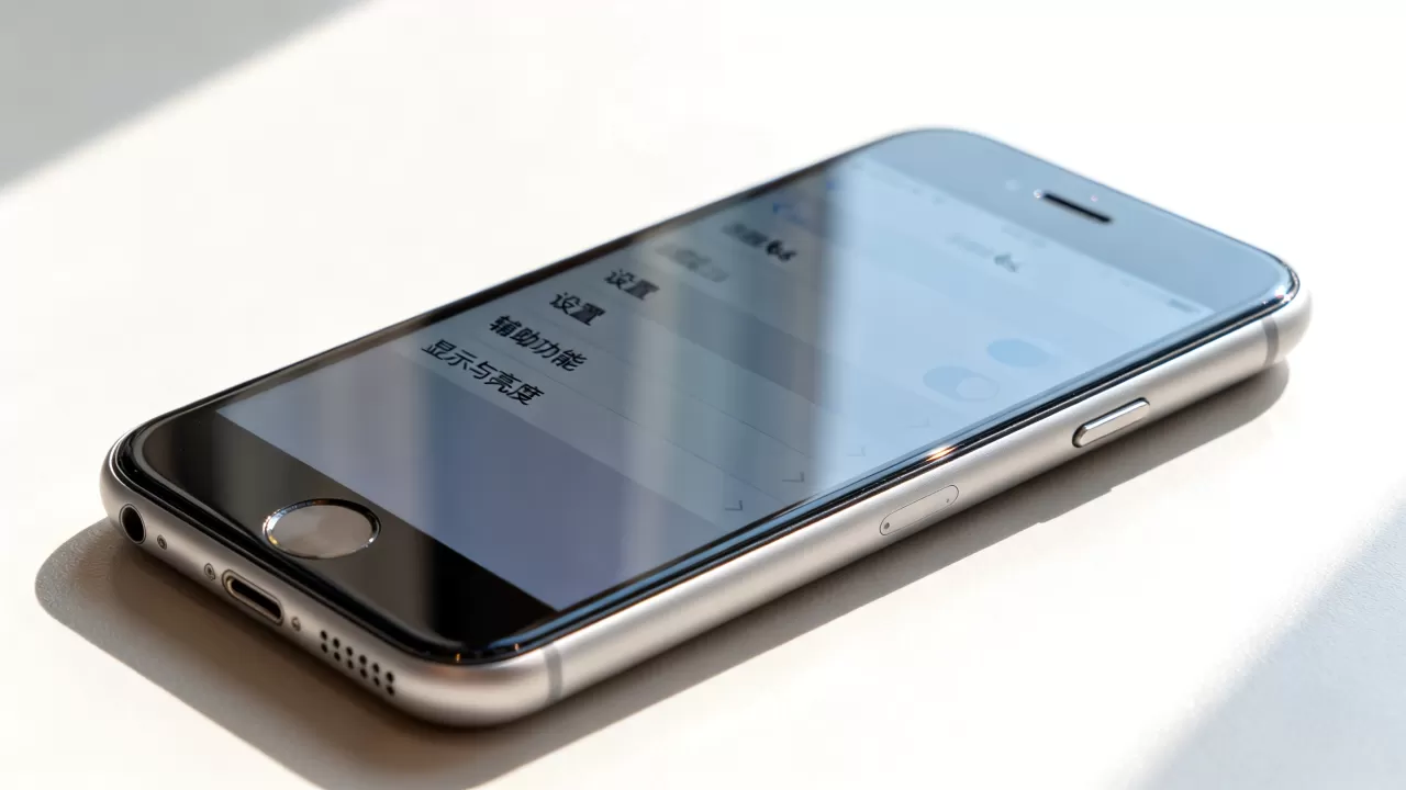 iphone 6s怎么透明度，iphone6s设置界面半透明
