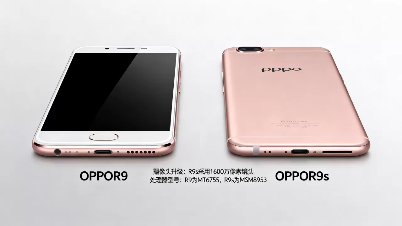 OPPOR9与R9s有什么区别？OPPOR9和R9s的区别