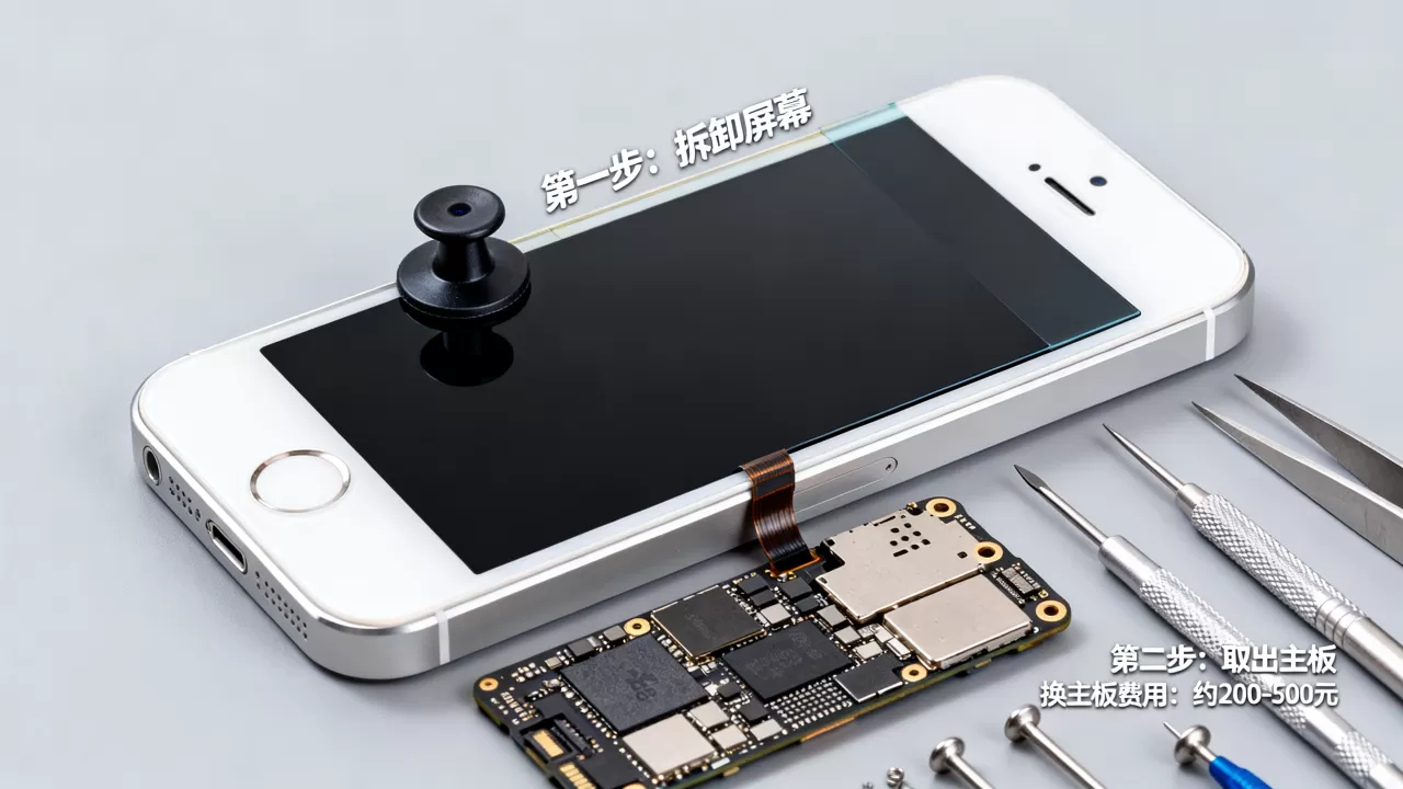 iphone 5s主板坏了怎么换？换主板多少钱