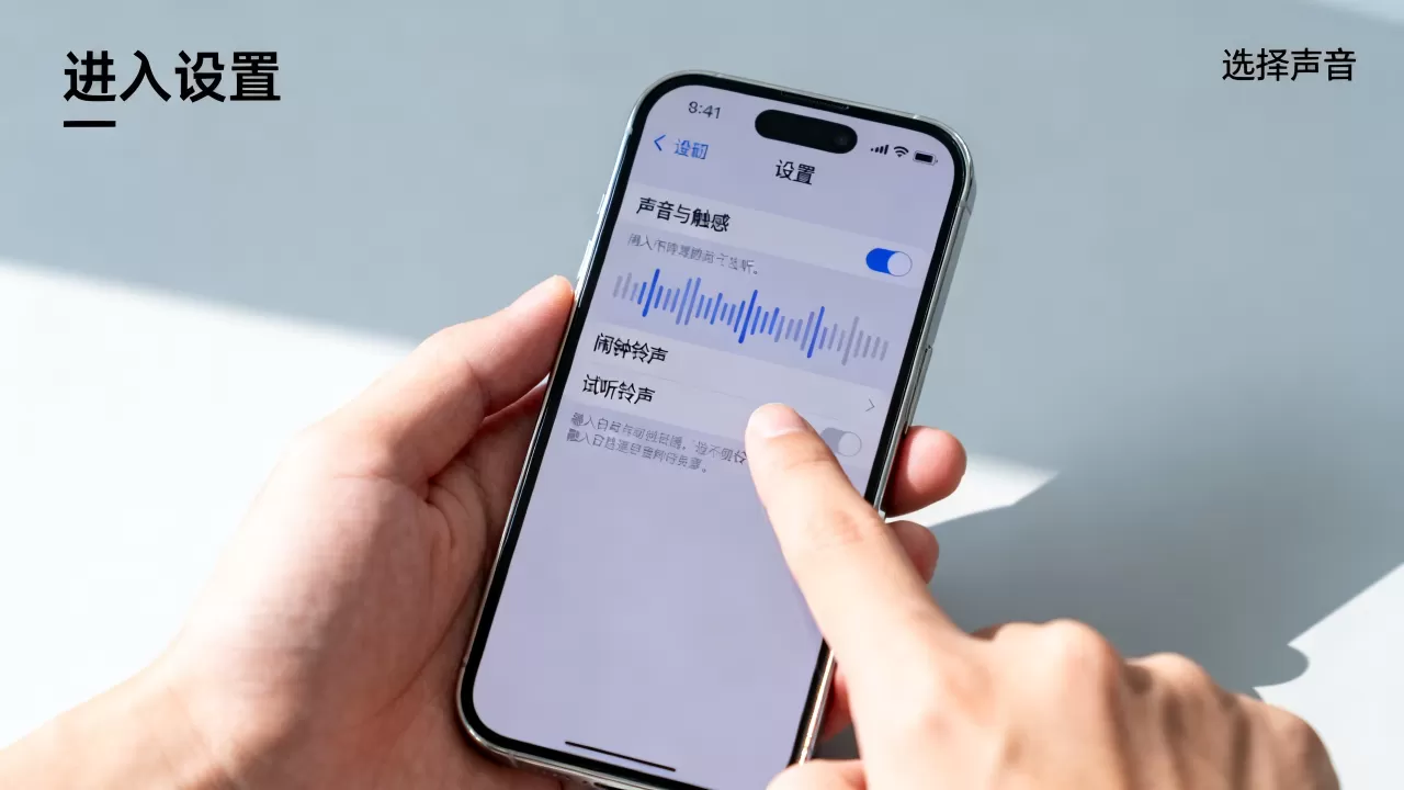 怎么设置iphone闹钟声，iPhone闹钟声音怎么改