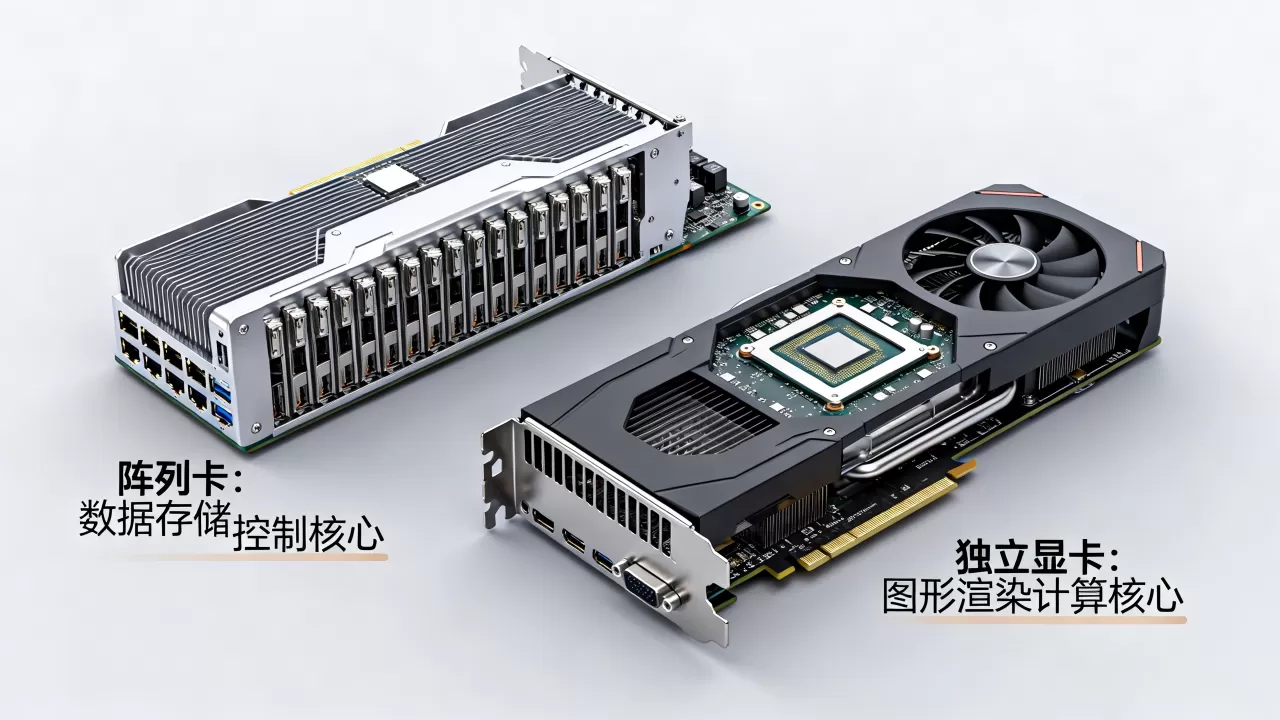 阵列卡与独立显卡有什么区别？阵列卡是什么