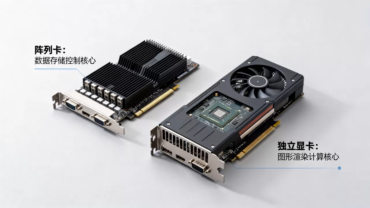 阵列卡与独立显卡有什么区别？阵列卡是什么