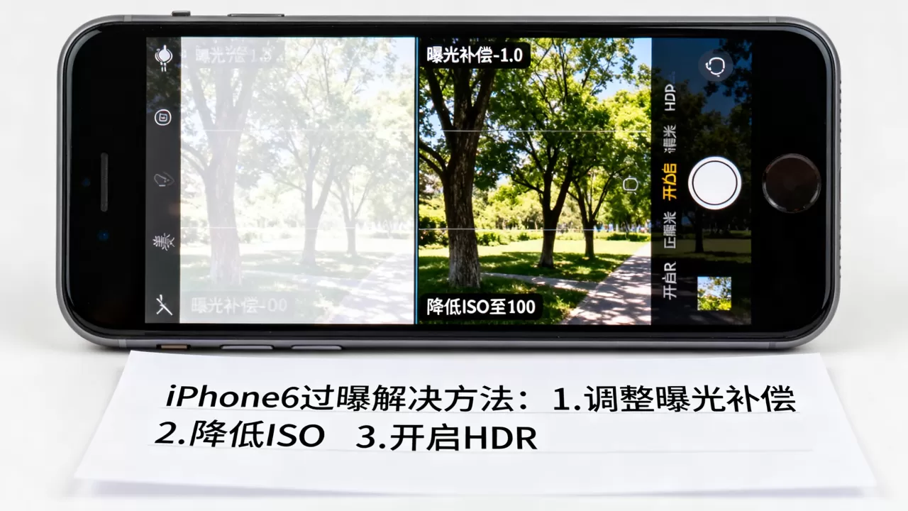 手机曝光怎么弄iphone6，iPhone6拍照过曝解决方法
