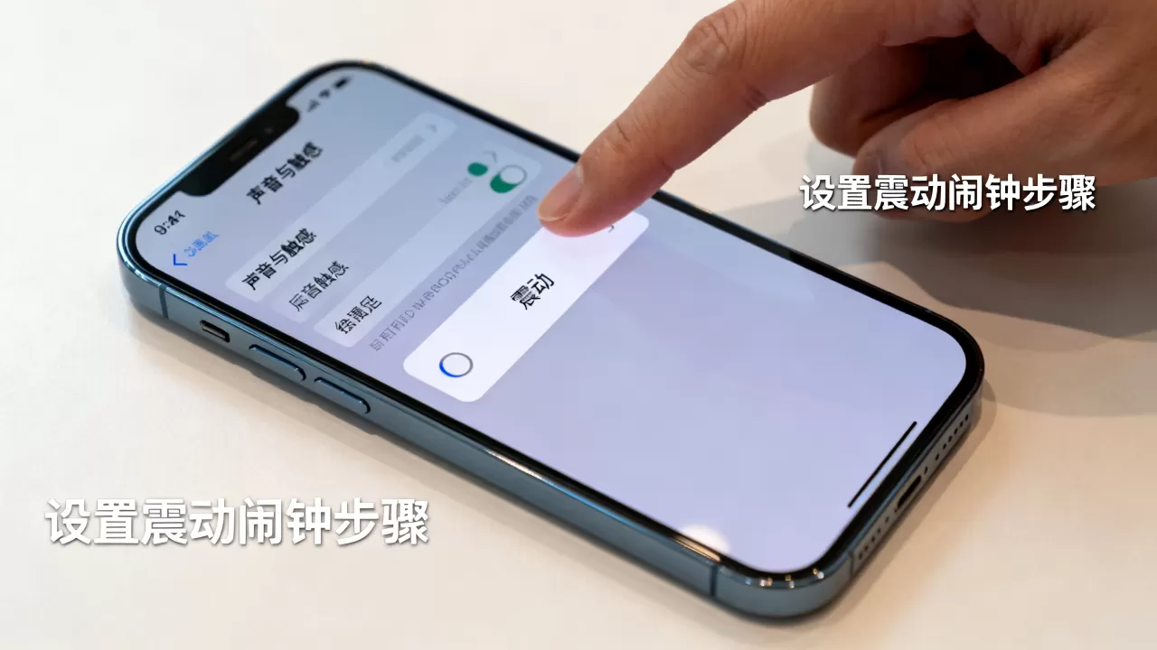 iphone怎么开震动闹钟，iphone设置震动闹钟方法