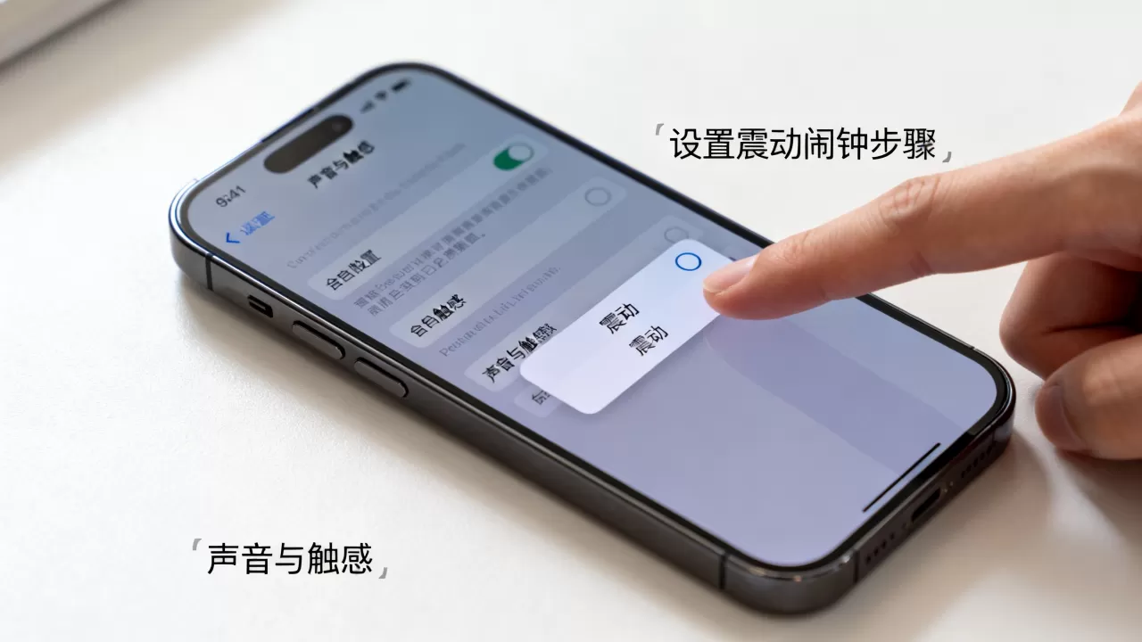 iphone怎么开震动闹钟，iphone设置震动闹钟方法