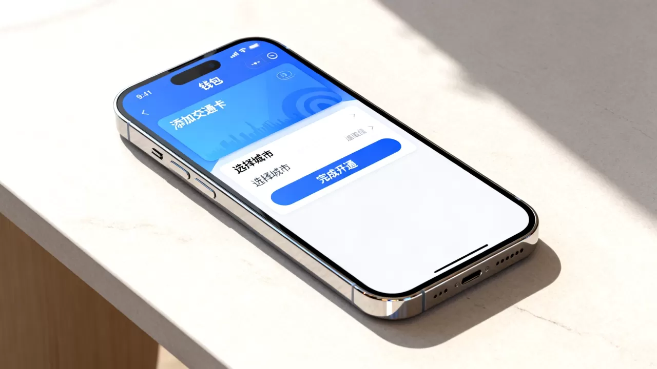 iphone怎么当公交卡，苹果手机开通交通卡