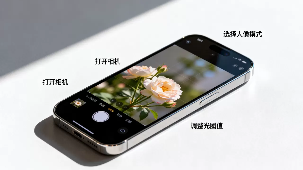 iphone虚化怎么拍，iphone手机拍照虚化效果设置教程