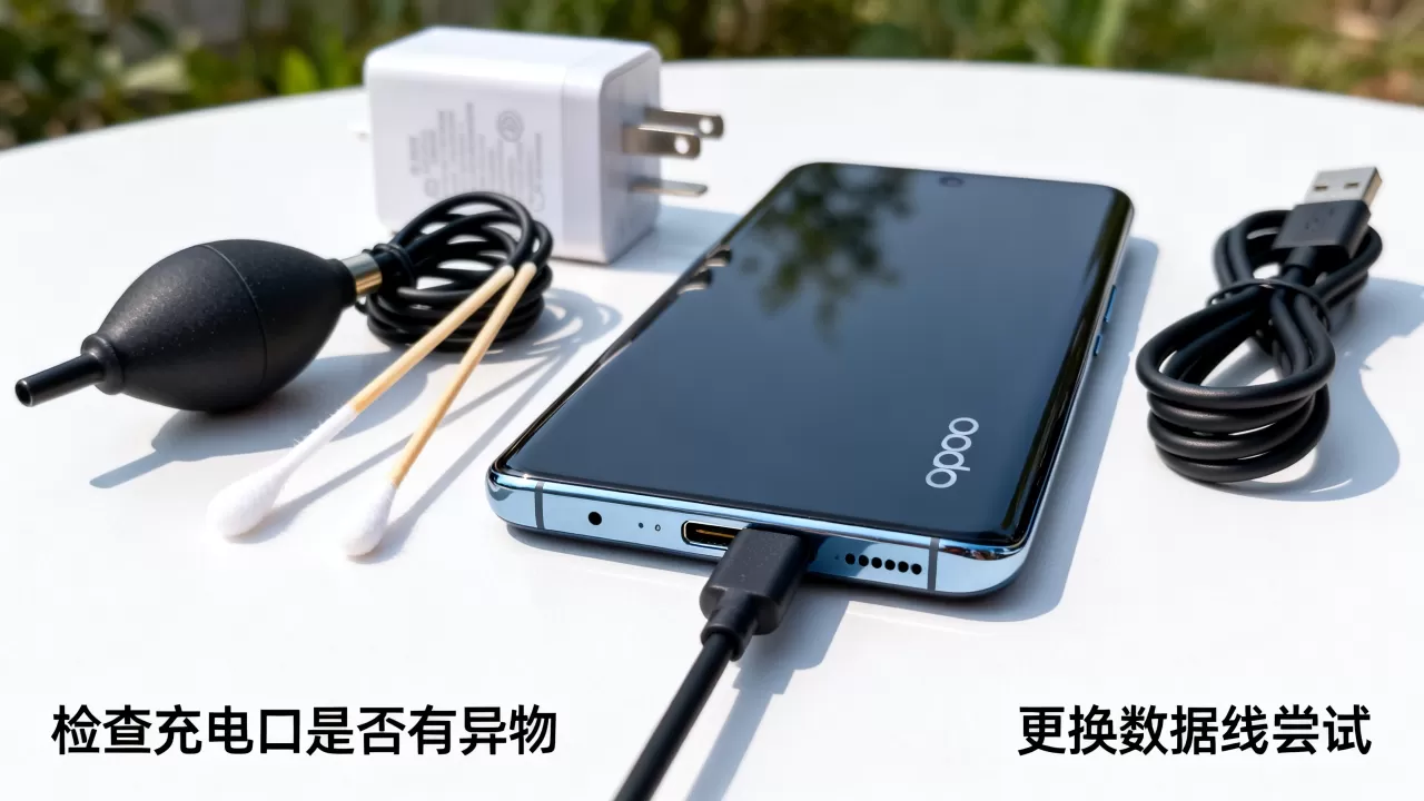 OPPO为什么不能闪充了，OPPO手机闪充突然失效解决方法