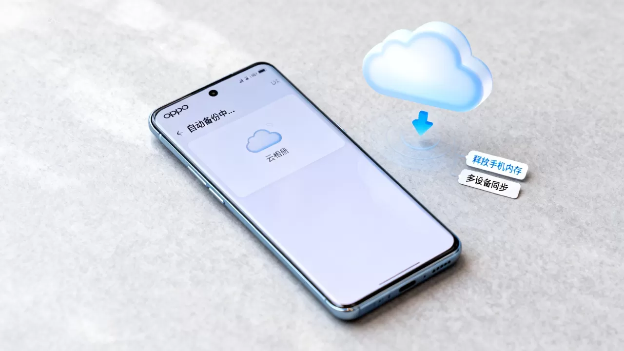 oppo手机上传到云相册有什么好处，云相册自动备份照片