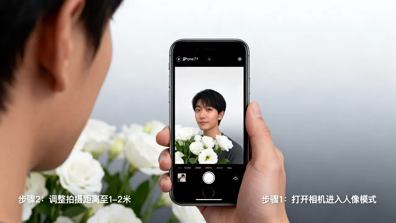 iPhone7p虚化怎么拍，iPhone7p人像模式虚化设置教程