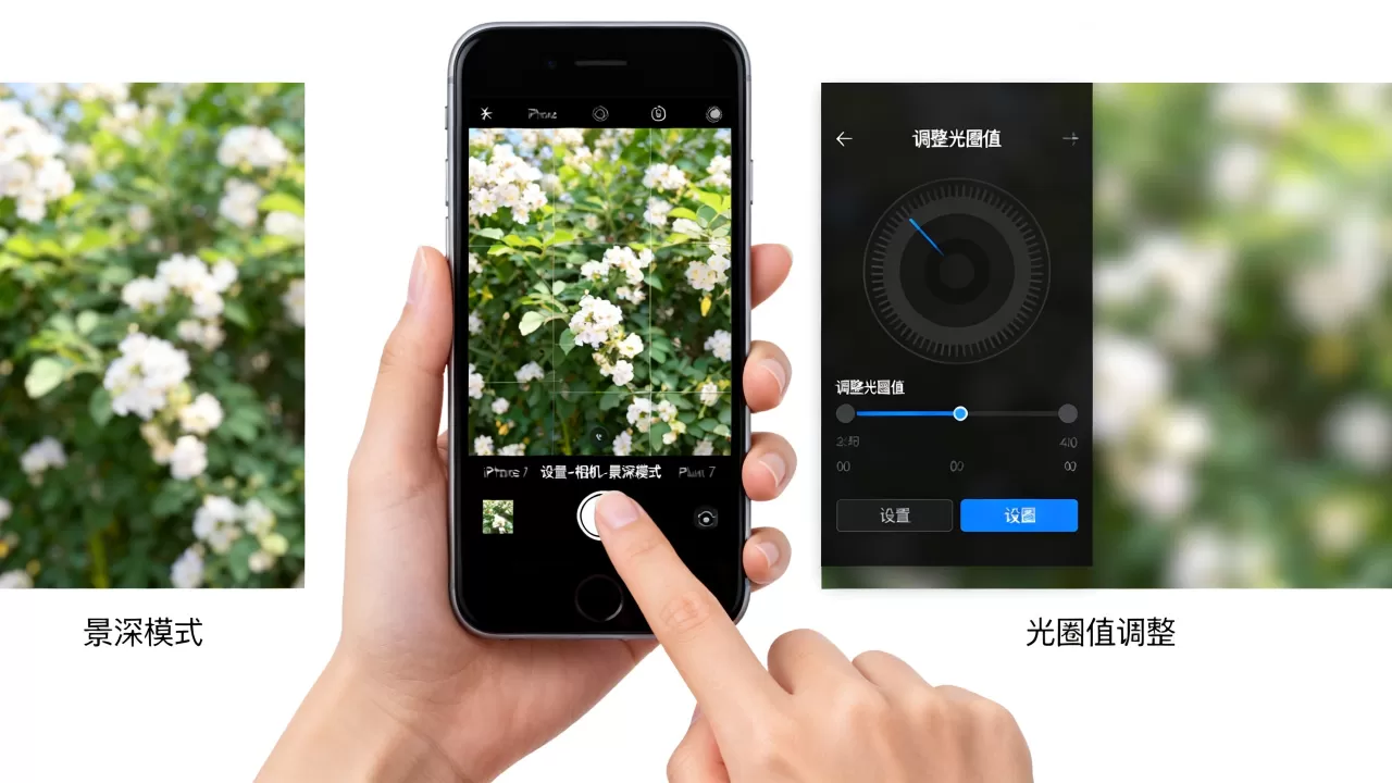iphone7 plus怎么设置景深，苹果7plus相机虚化功能设置教程