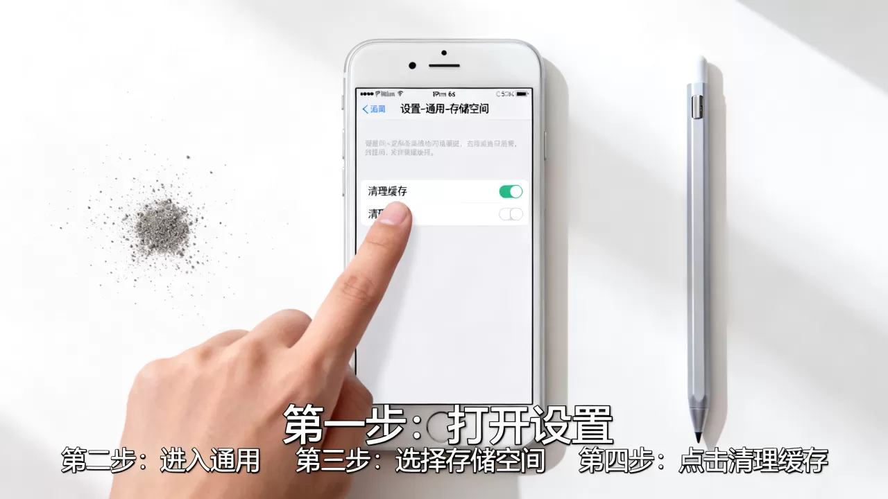 iphone6s运存怎么清，iphone6s内存清理方法