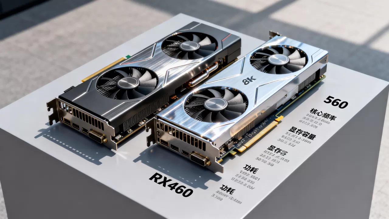 RX460显卡和560哪个好，RX460和560性能对比