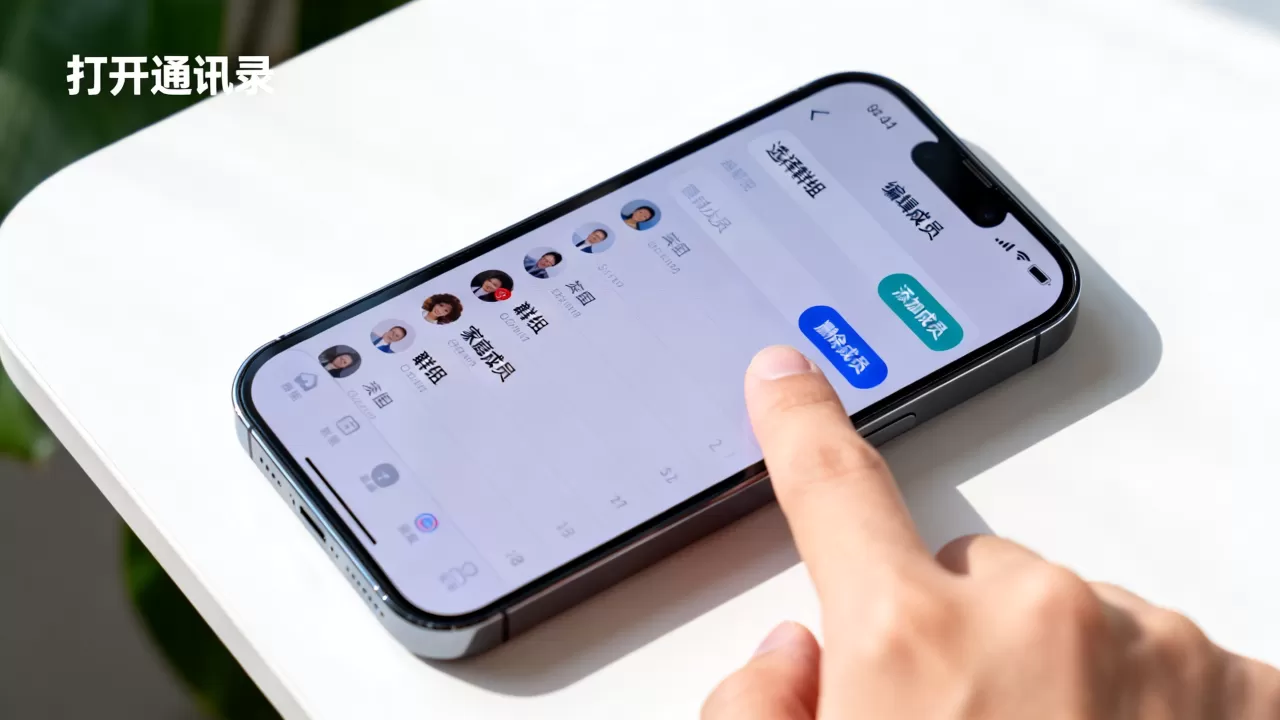 iphone怎么编辑群组，iphone编辑群组方法