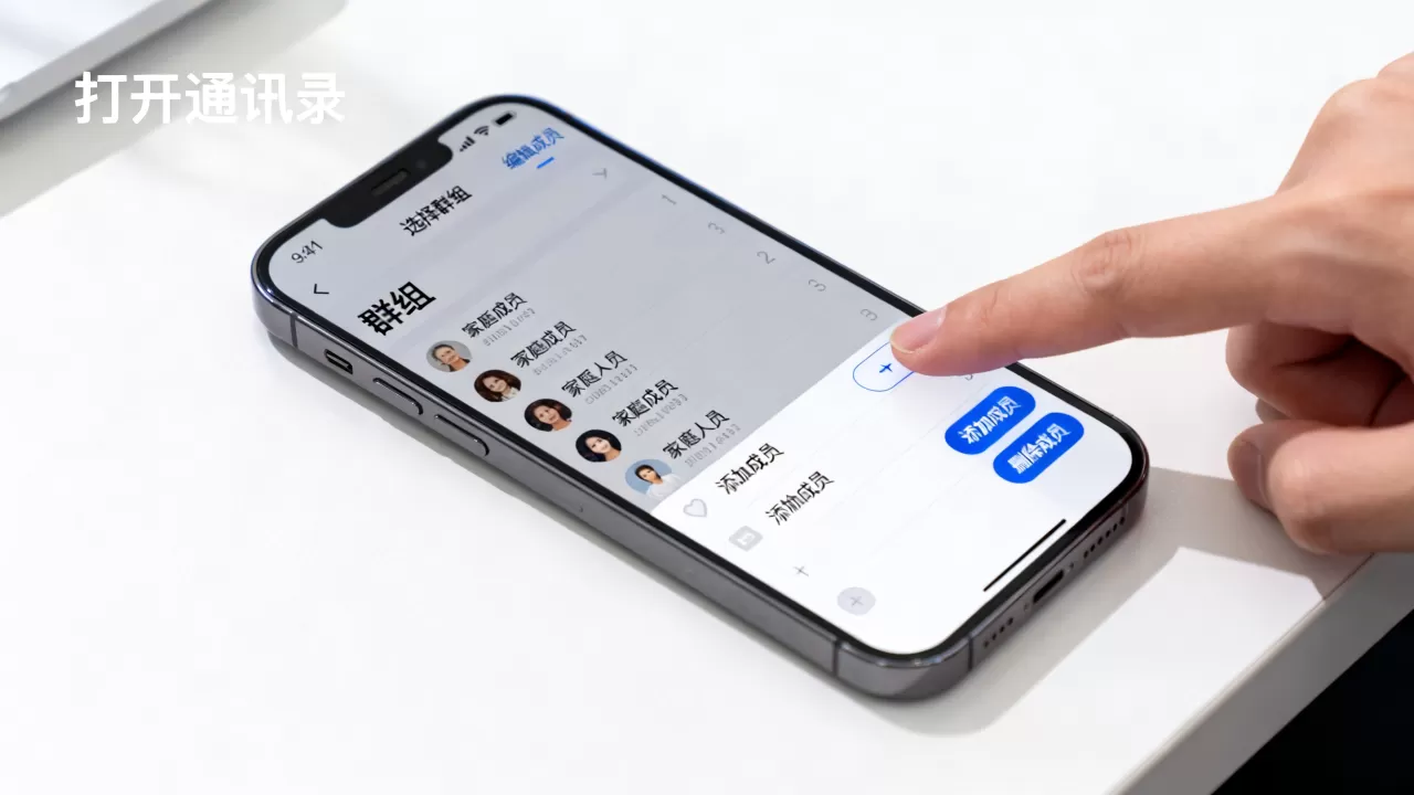 iphone怎么编辑群组，iphone编辑群组方法