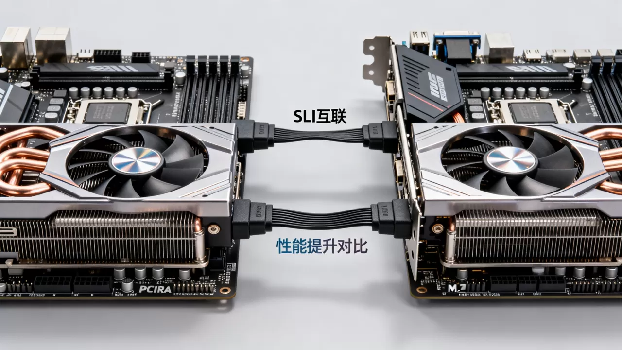 显卡sli有多大提升，显卡sli多卡互联提升多少