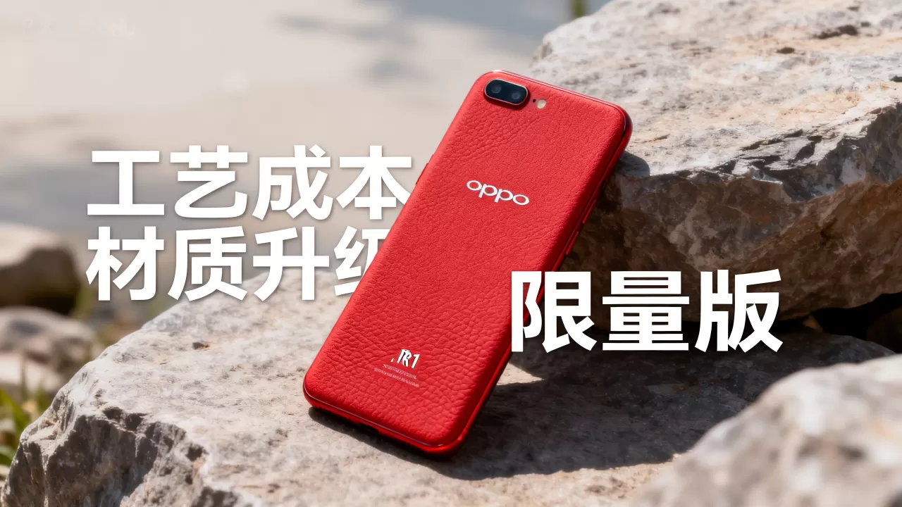 oppoR1红色为什么贵，oppoR1红色版价格高原因