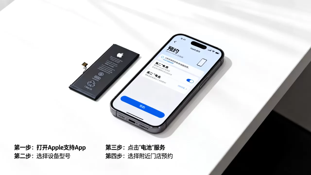 iphone换新机怎么预约，苹果手机换电池预约流程