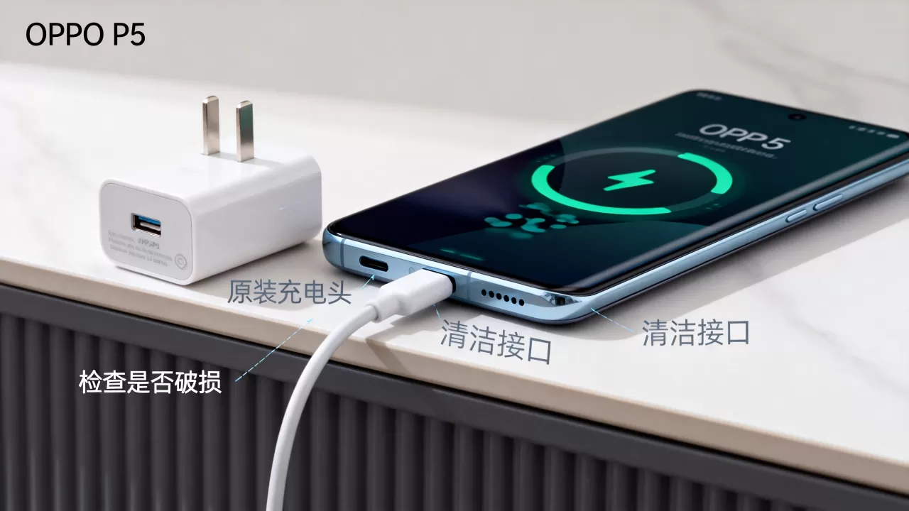 OPPO P5为什么充电慢了，OPPO手机充电速度慢怎么办