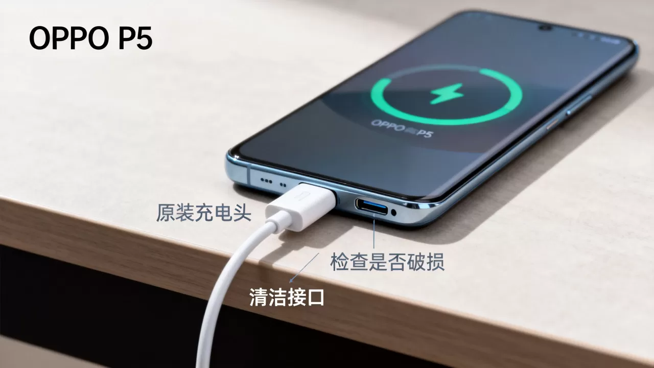 OPPO P5为什么充电慢了，OPPO手机充电速度慢怎么办