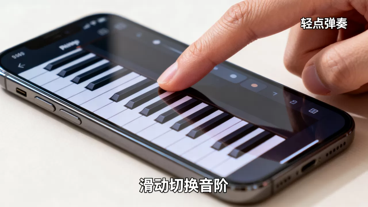 iphone钢琴怎么玩，iphone手机钢琴游戏