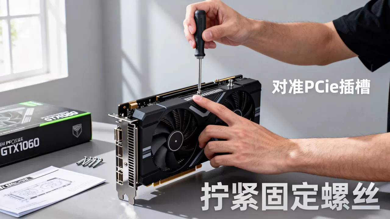 gtx1060显卡安装视频，gtx1060显卡怎么安装