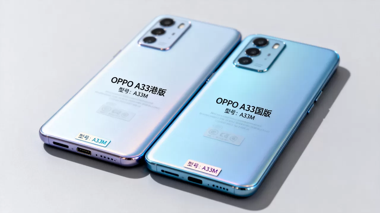 oppoa33M港版的有什么区别，OPPO A33港版和国版区别