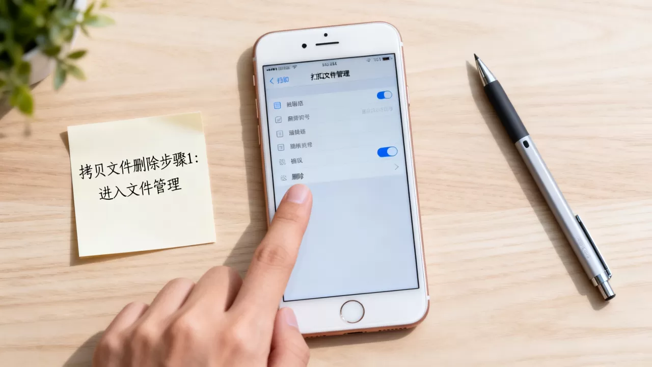 iphone6拷贝怎么删除，iphone6拷贝文件删除