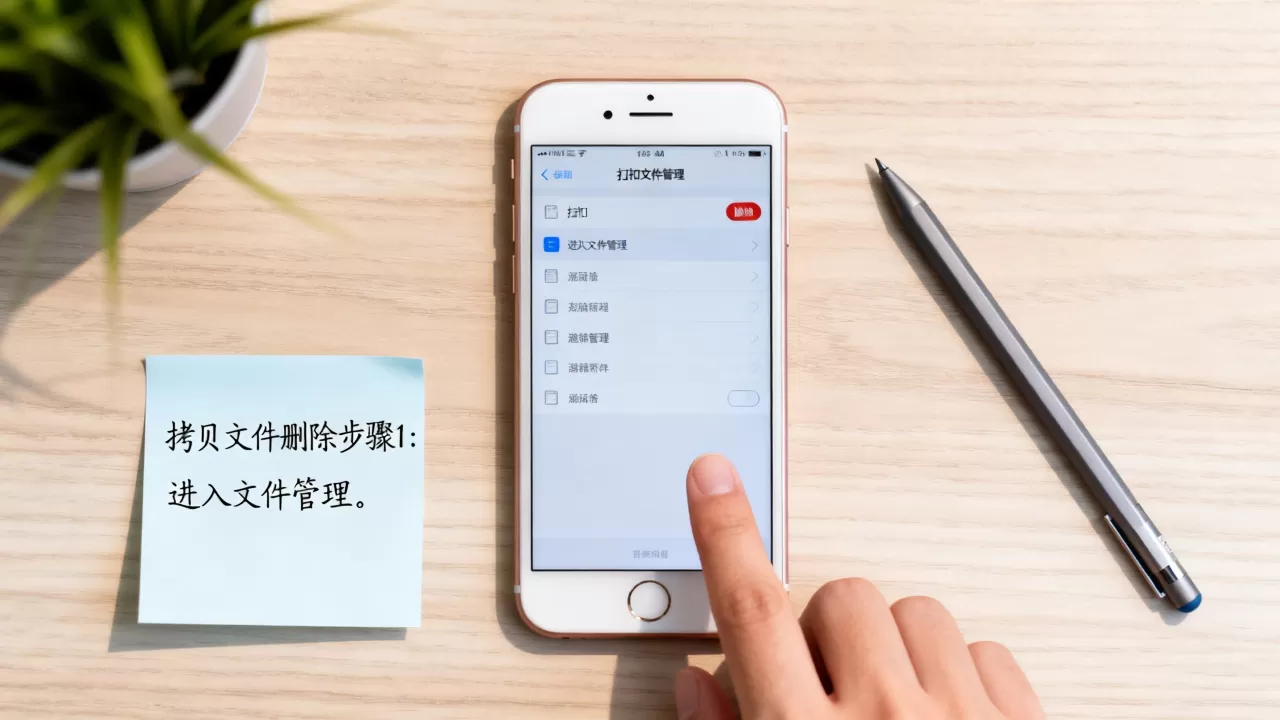 iphone6拷贝怎么删除，iphone6拷贝文件删除