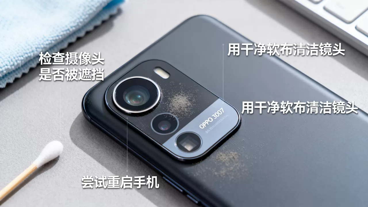 OPPO3007为什么不能照相了，手机摄像头故障解决方法