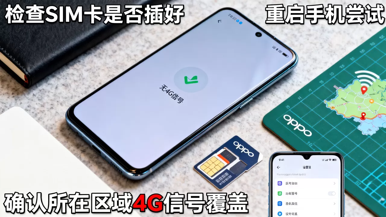 oppo为什么没有4g信号是怎么回事，手机突然无4g信号怎么办