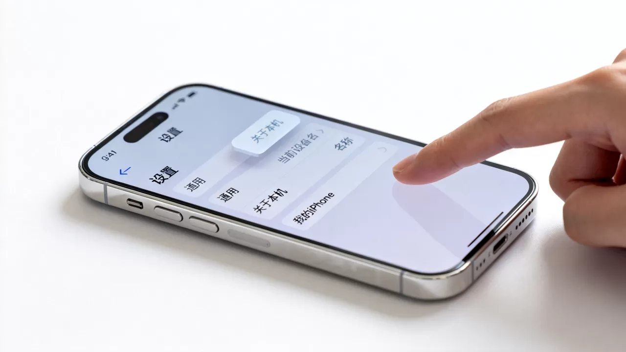 我的iphone名字怎么改，苹果手机怎么修改设备名称