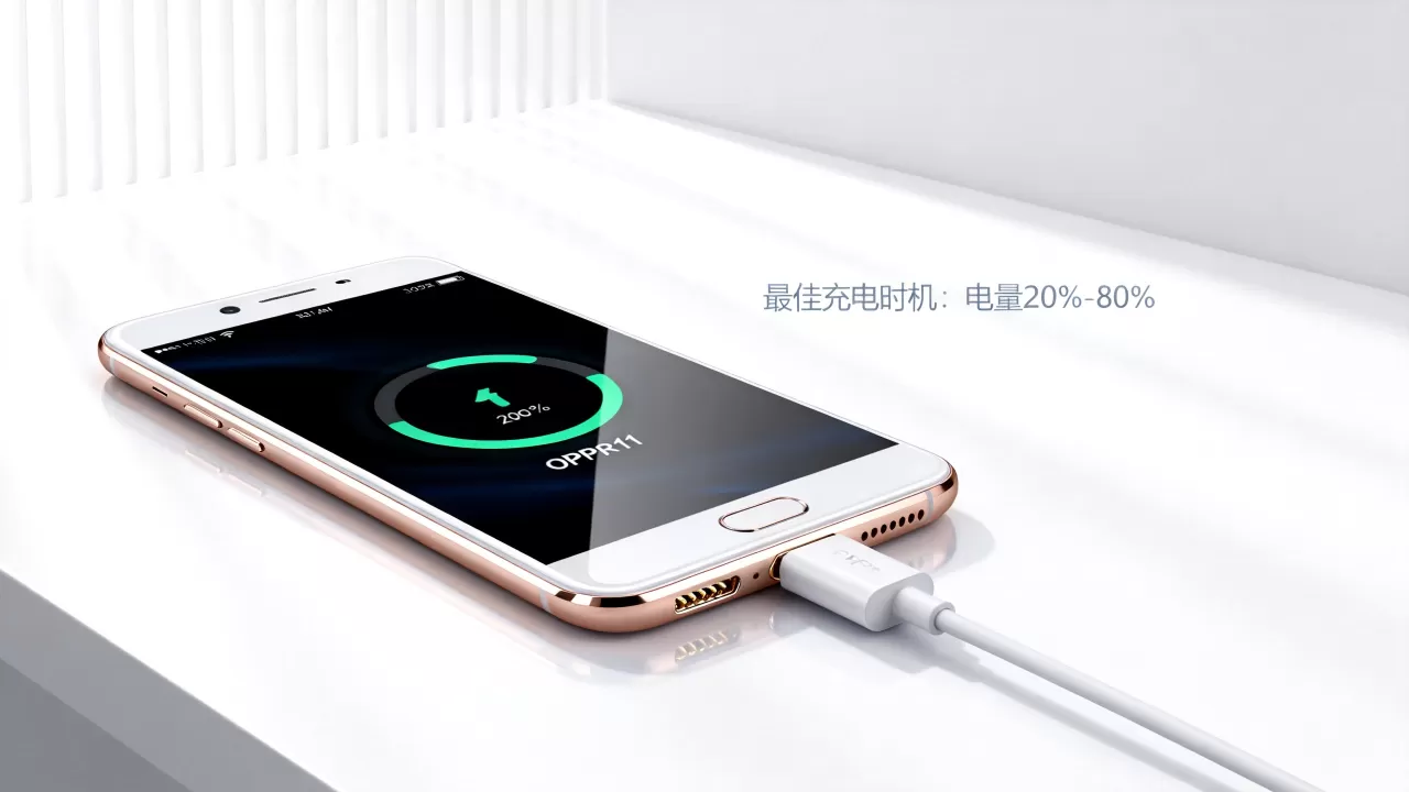 OPPOR11什么时候充电合适，手机电池最佳充电时机