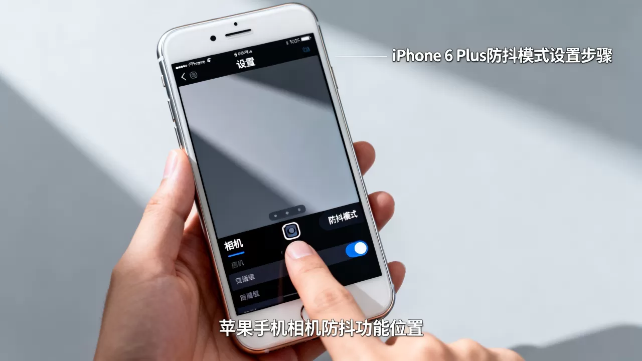iphone6plus防抖模式怎么设置，苹果手机相机防抖功能在哪