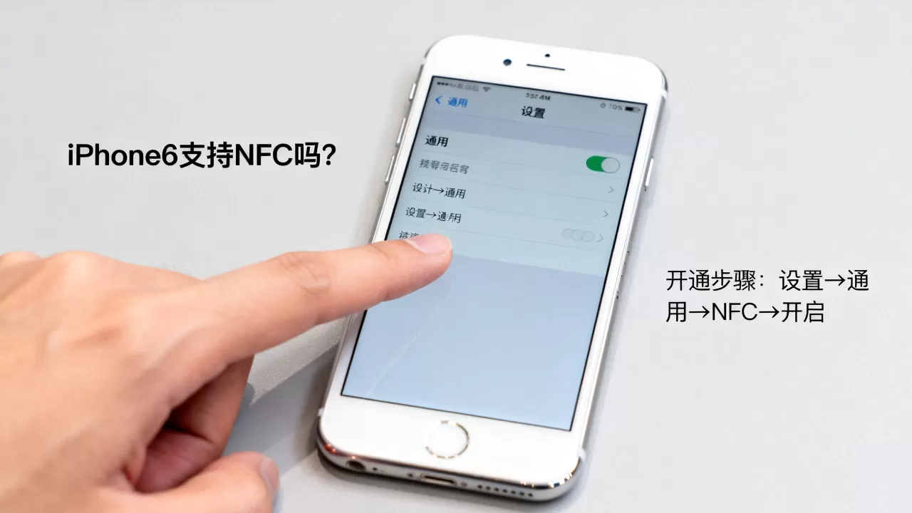iphone6怎么开通nfc功能吗，iphone6支持nfc吗