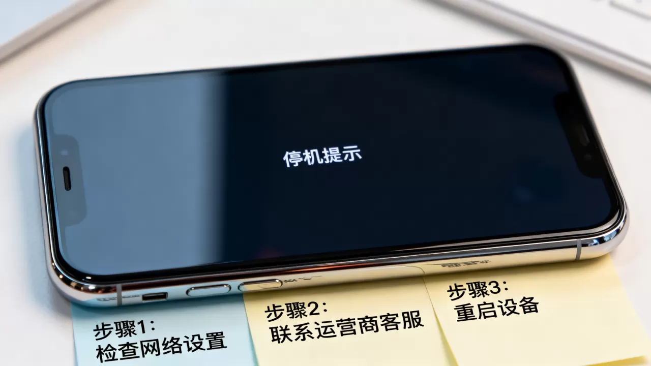 iphone停机了怎么办，iphone突然停机了怎么快速恢复