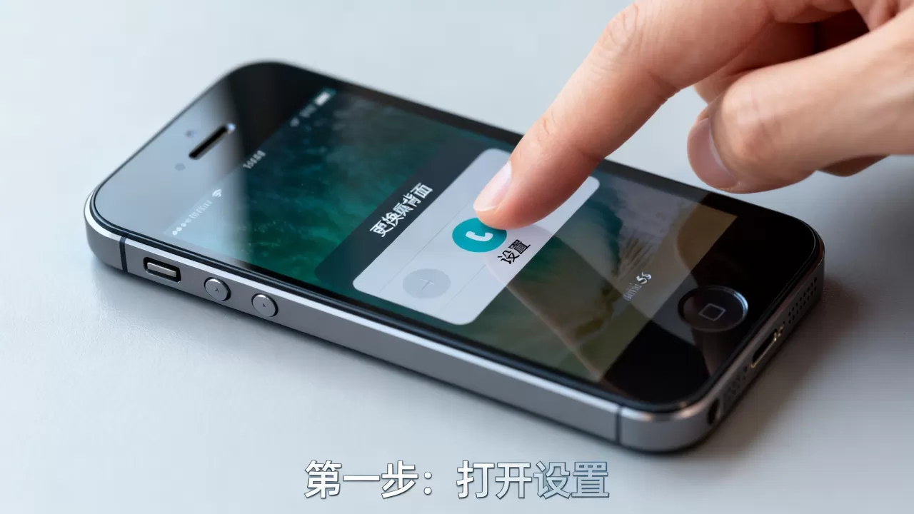 iphone5s怎么换桌面，iphone5s更换桌面背景方法