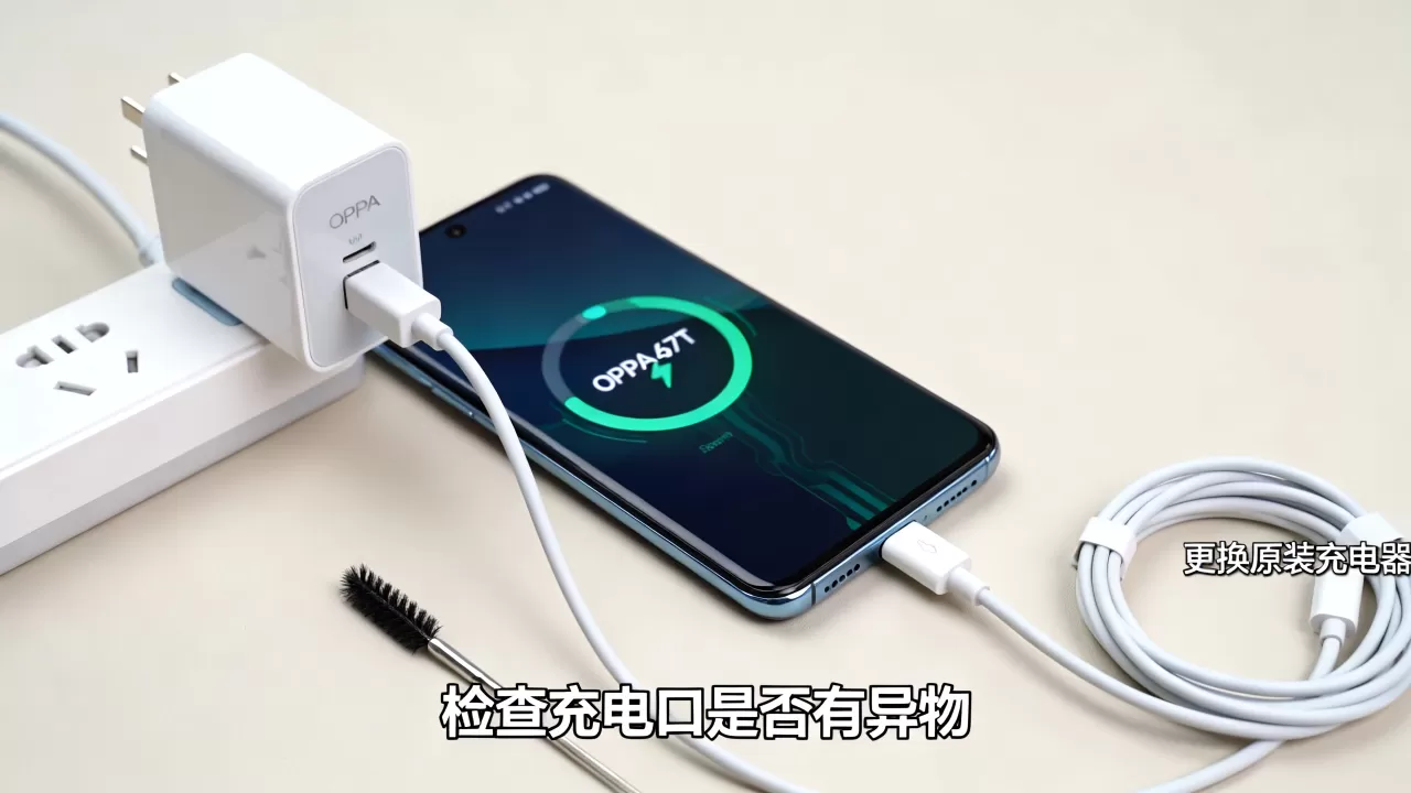 oppoa57t为什么充电慢，oppoa57t充电慢解决办法