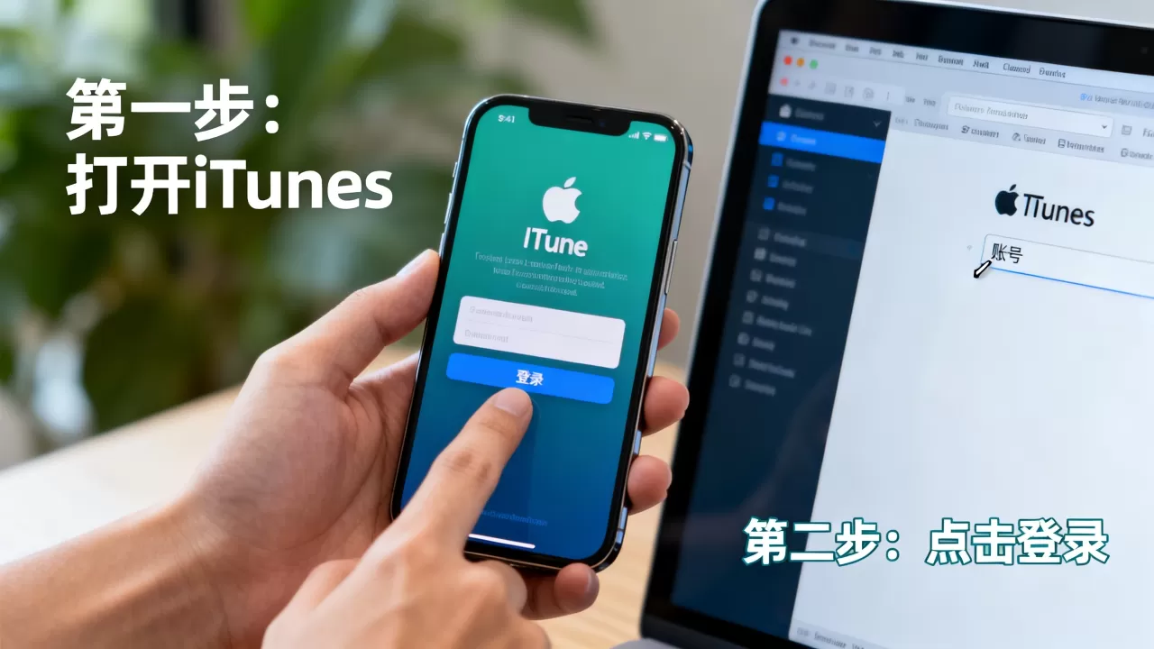 iphone怎么登录itunes，itunes登录账号教程