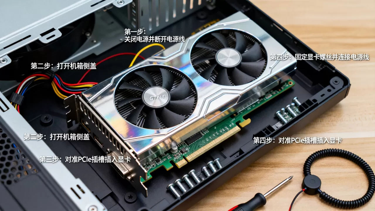 gt740显卡安装，gt740显卡怎么安装