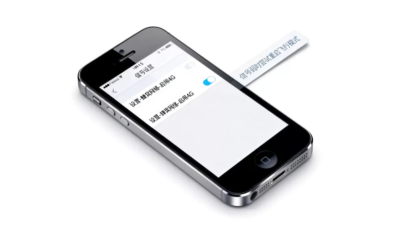 iphone5怎么设置信号，iphone5信号弱怎么办
