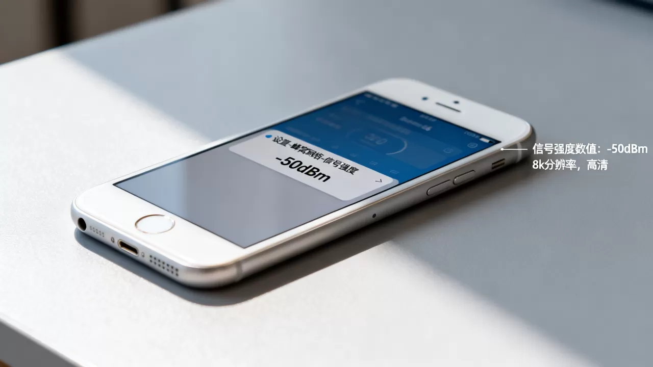iPhone6数字信号怎么看强弱，手机信号强度怎么看