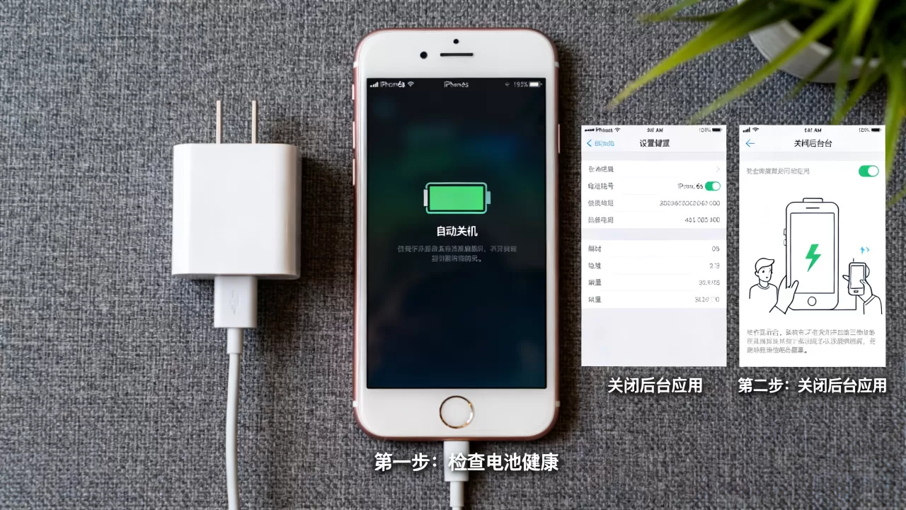 iphone6s怎么自动没电了，iPhone6s自动关机耗电快怎么办