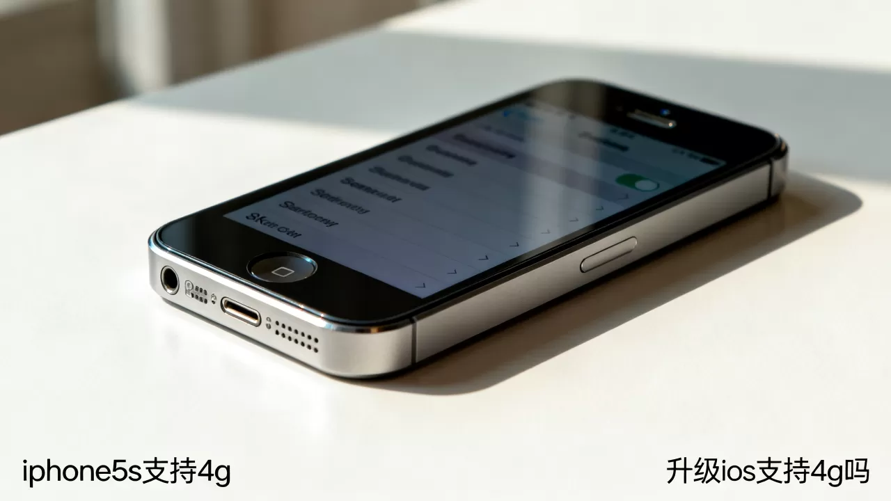 iphone5s怎么支持4g，iphone5s升级ios支持4g吗