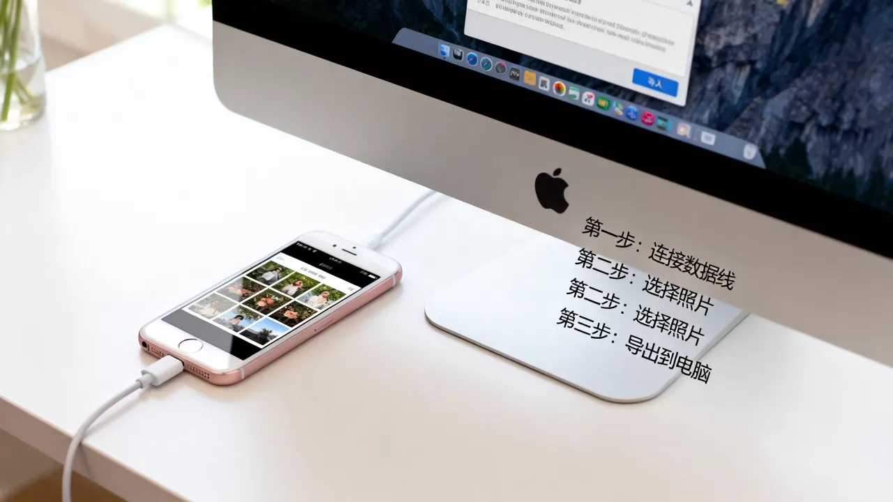 iphone6里的照片怎么导出，苹果手机照片导出电脑方法