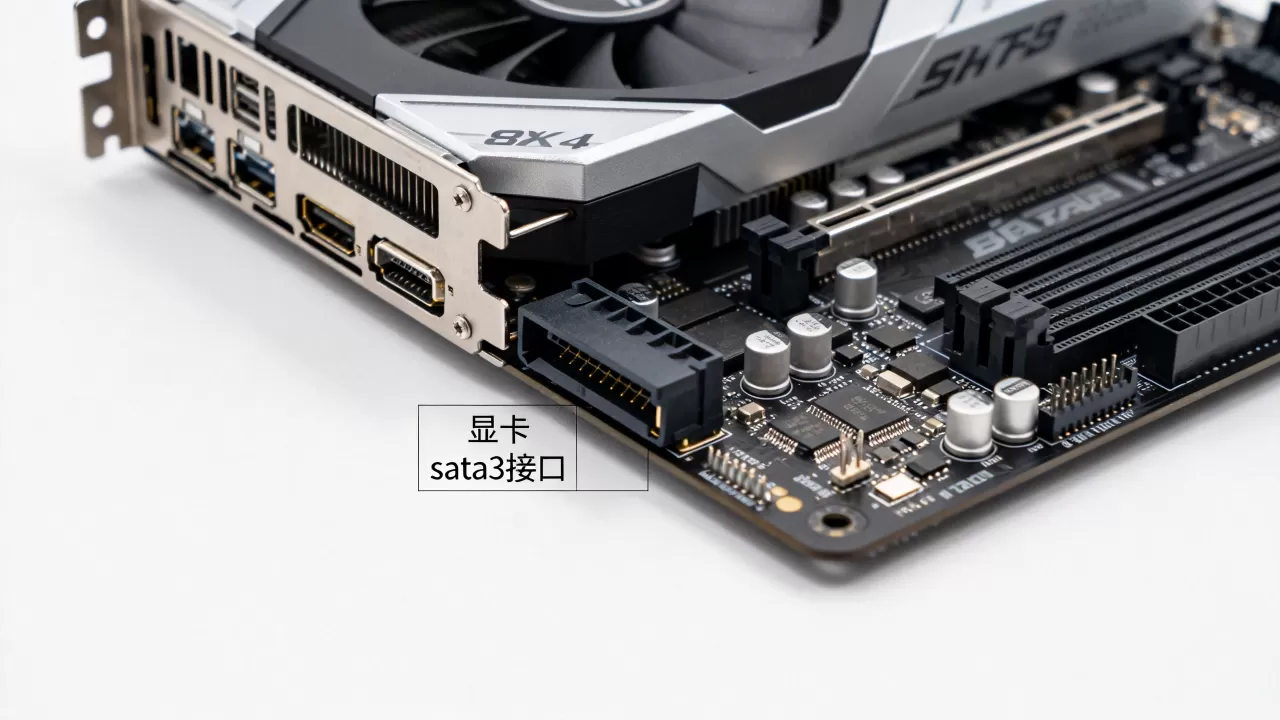 显卡挡sata3接口怎么办,sata3接口被显卡挡住 显卡挡sata3接口怎么办,sata3接口被显卡挡住
