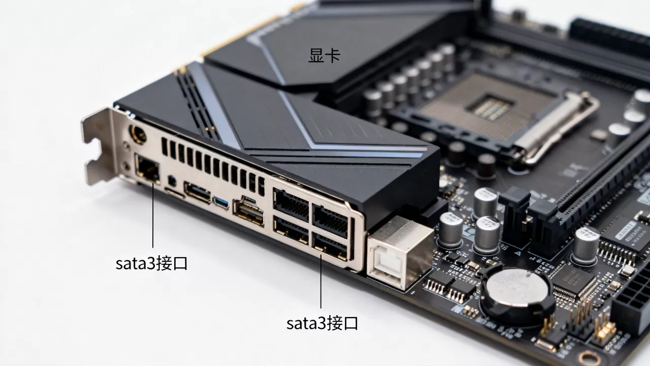 显卡挡sata3接口怎么办,sata3接口被显卡挡住 显卡挡sata3接口怎么办,sata3接口被显卡挡住